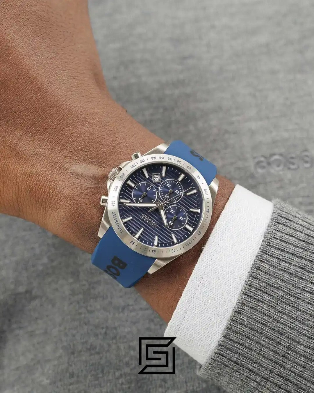 Boss 1514239 Chronograph Blue Dial Watch