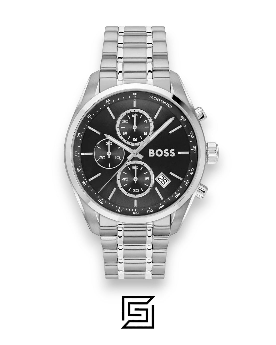 Boss 1514251 Chronograph Black Dial Stainless Steel Men's Watch