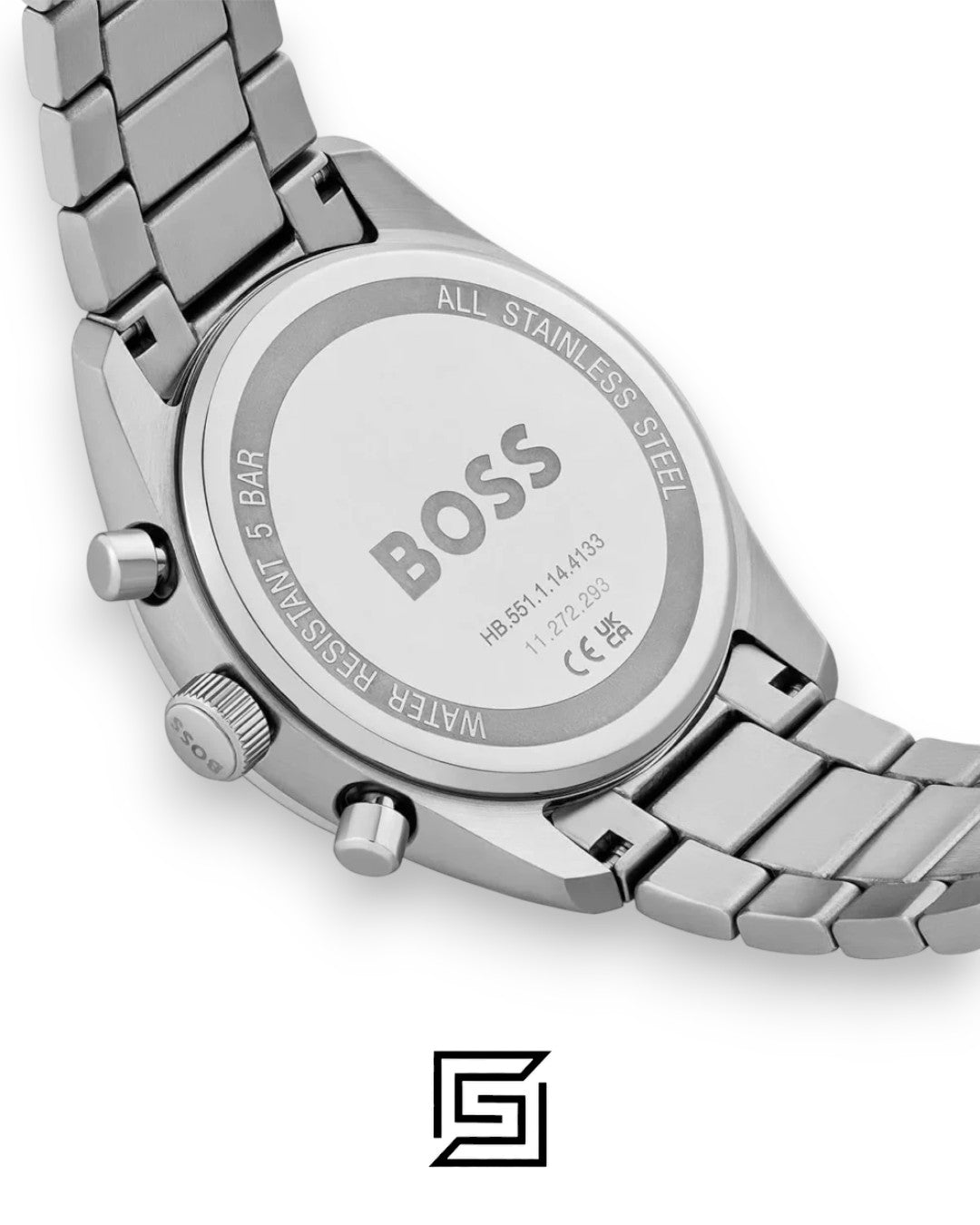 Boss 1514251 Chronograph Black Dial Stainless Steel Men's Watch