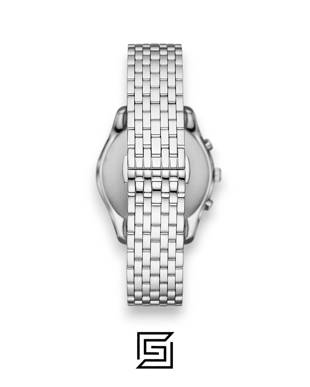 Emporio Armani AR11582 Silver Stainless Steel Blue Dial Men's Watch