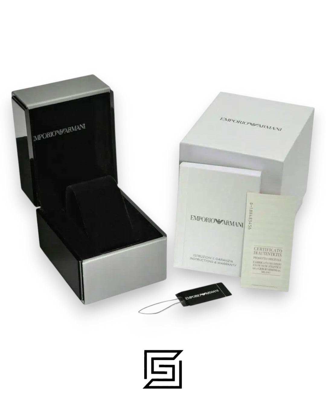 Emporio Armani AR11603 Gold Dial Two-Tone Stainless Steel Watch