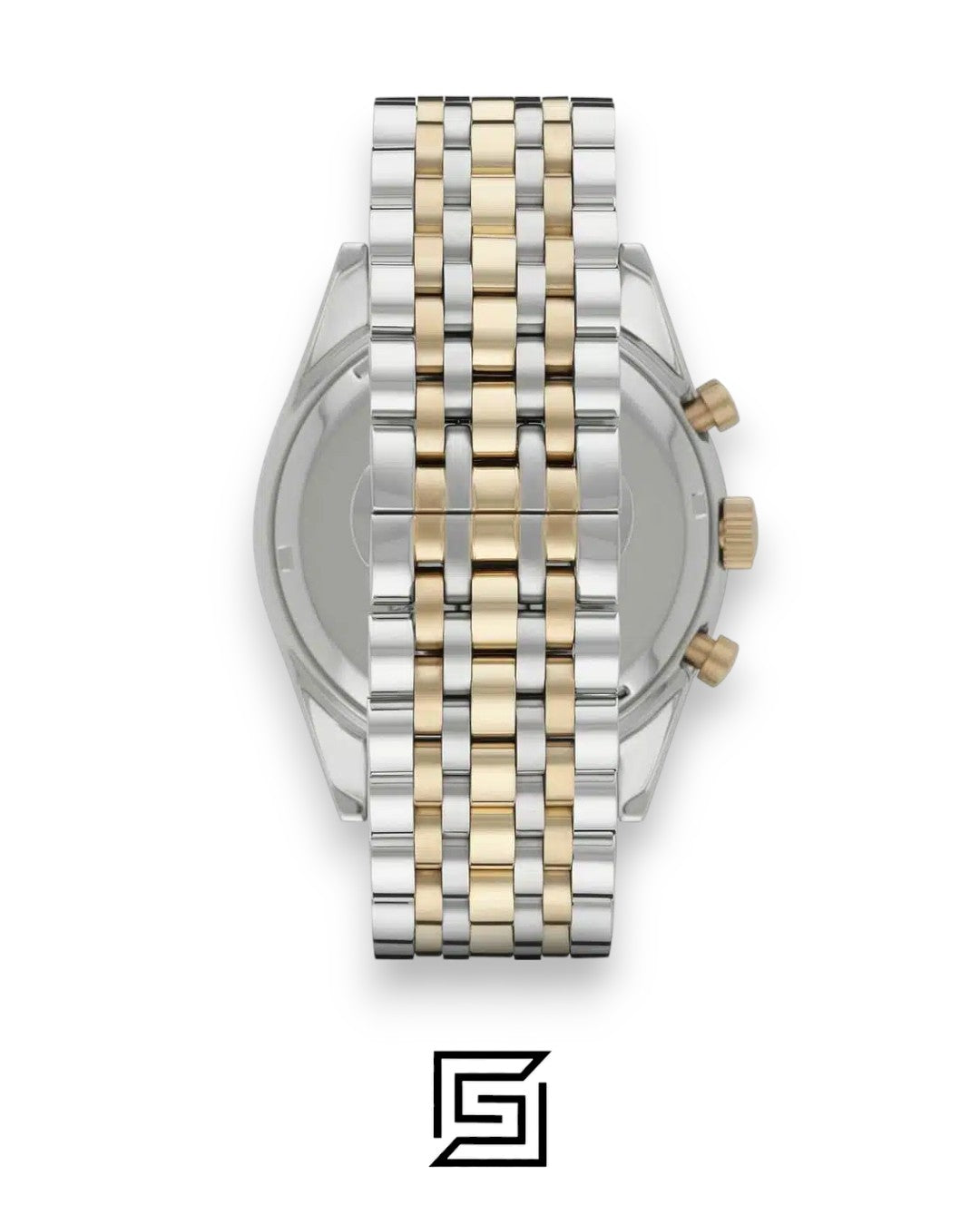 Emporio Armani AR11603 Gold Dial Two-Tone Stainless Steel Watch
