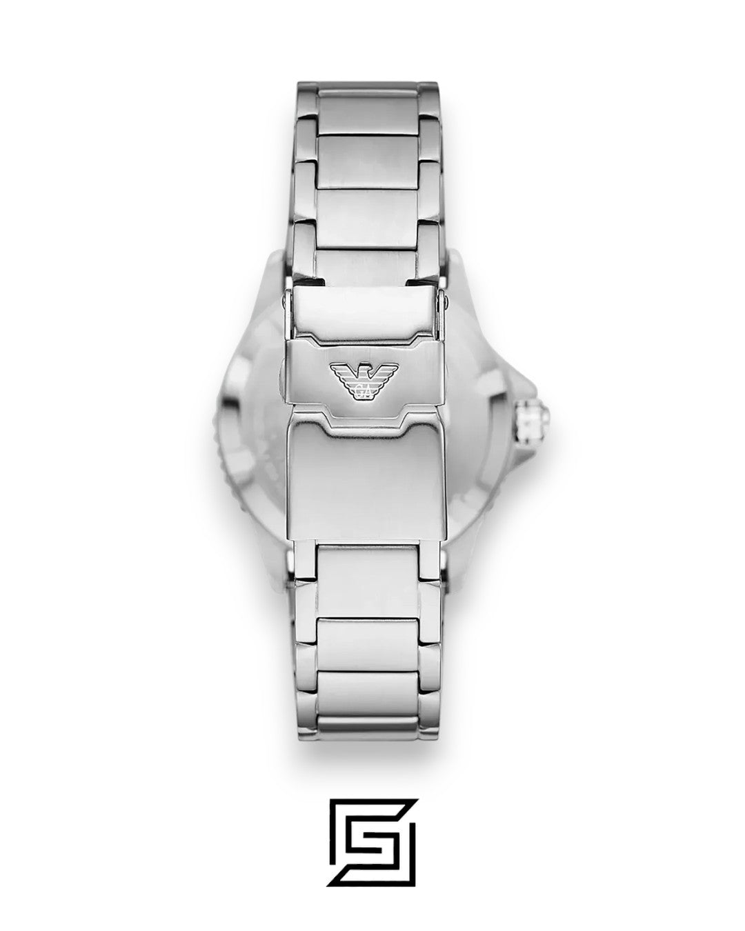 Armani AR11590 Men's Stainless Steel Blue Dial Watch