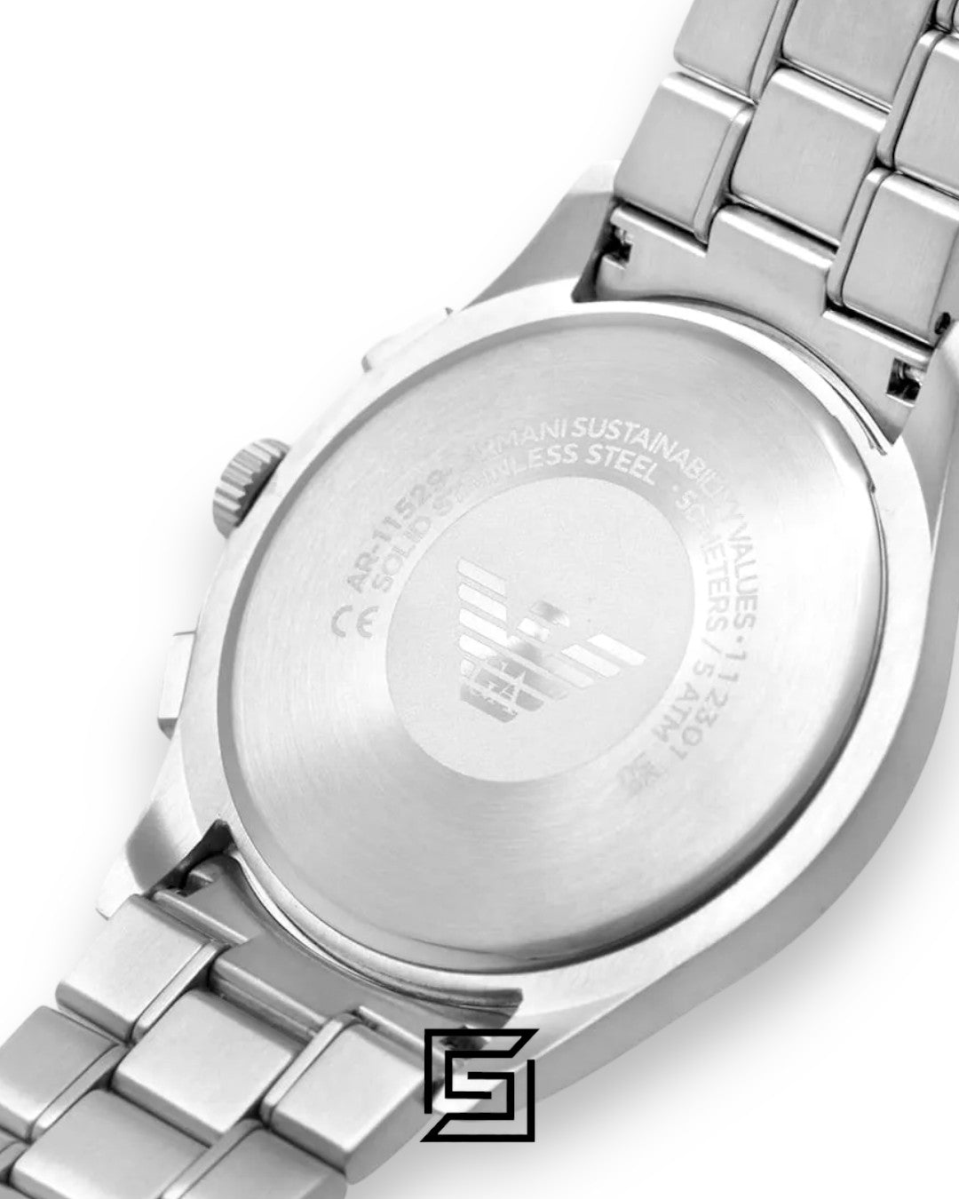 Emporio Armani AR11529 Men's Green Dial Stainless Steel Watch