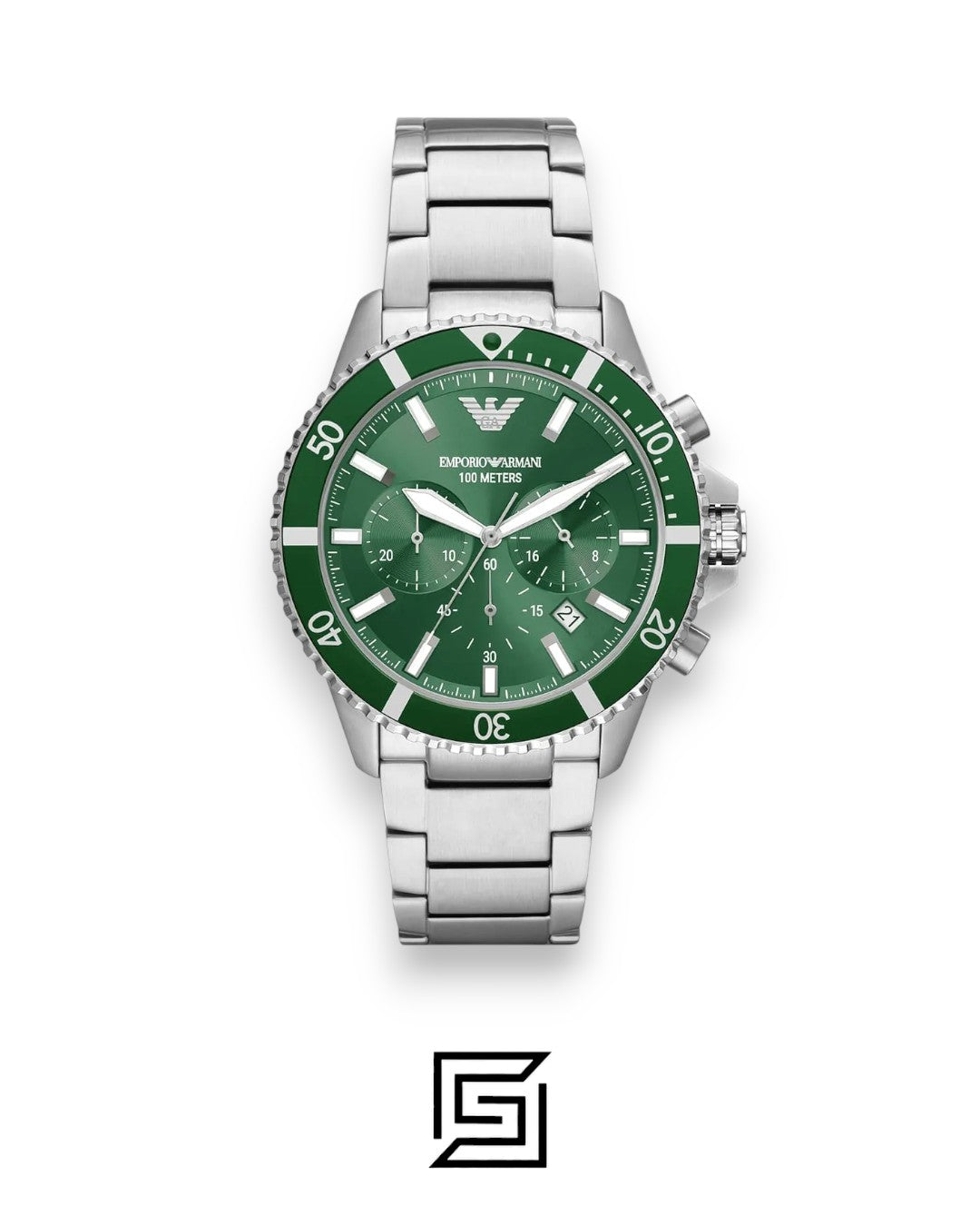 Emporio Armani AR11500 Men's Green Dial Watch