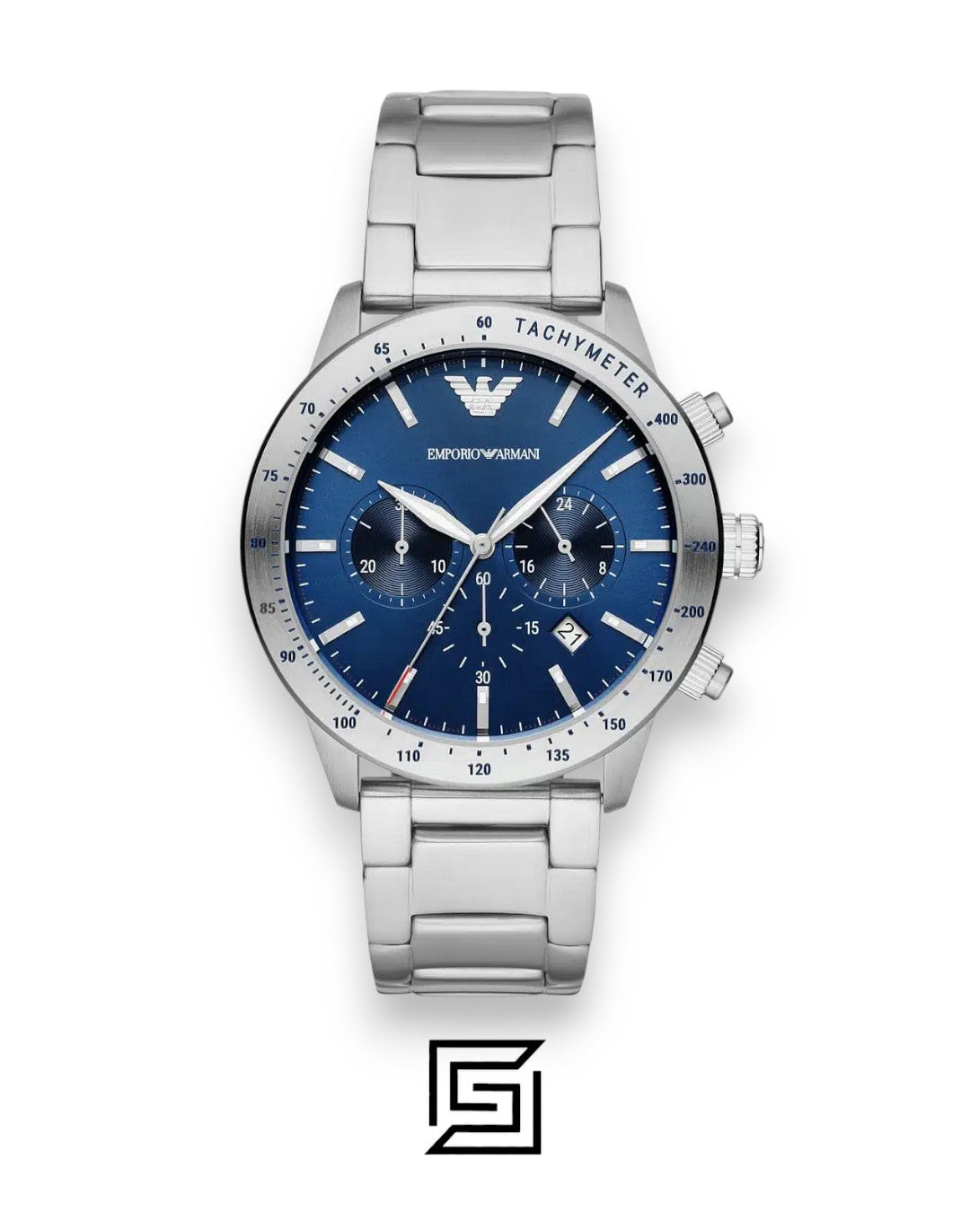 Emporio Armani AR11306 Men's Chronograph Blue Dial Watch