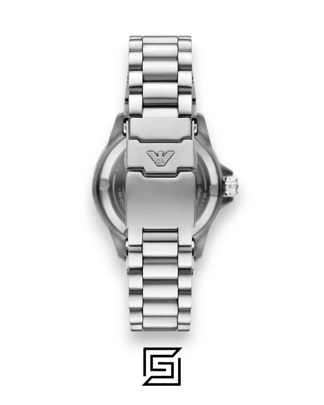 Emporio Armani AR60088 Green Dial Stainless Steel Men's Watch