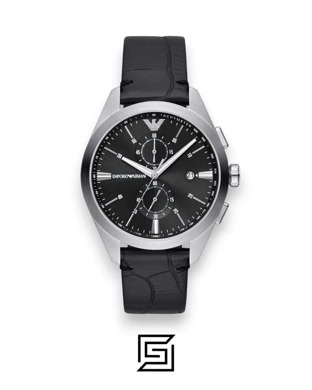 Emporio Armani AR11542 Black Dial Men's Chronograph Watch