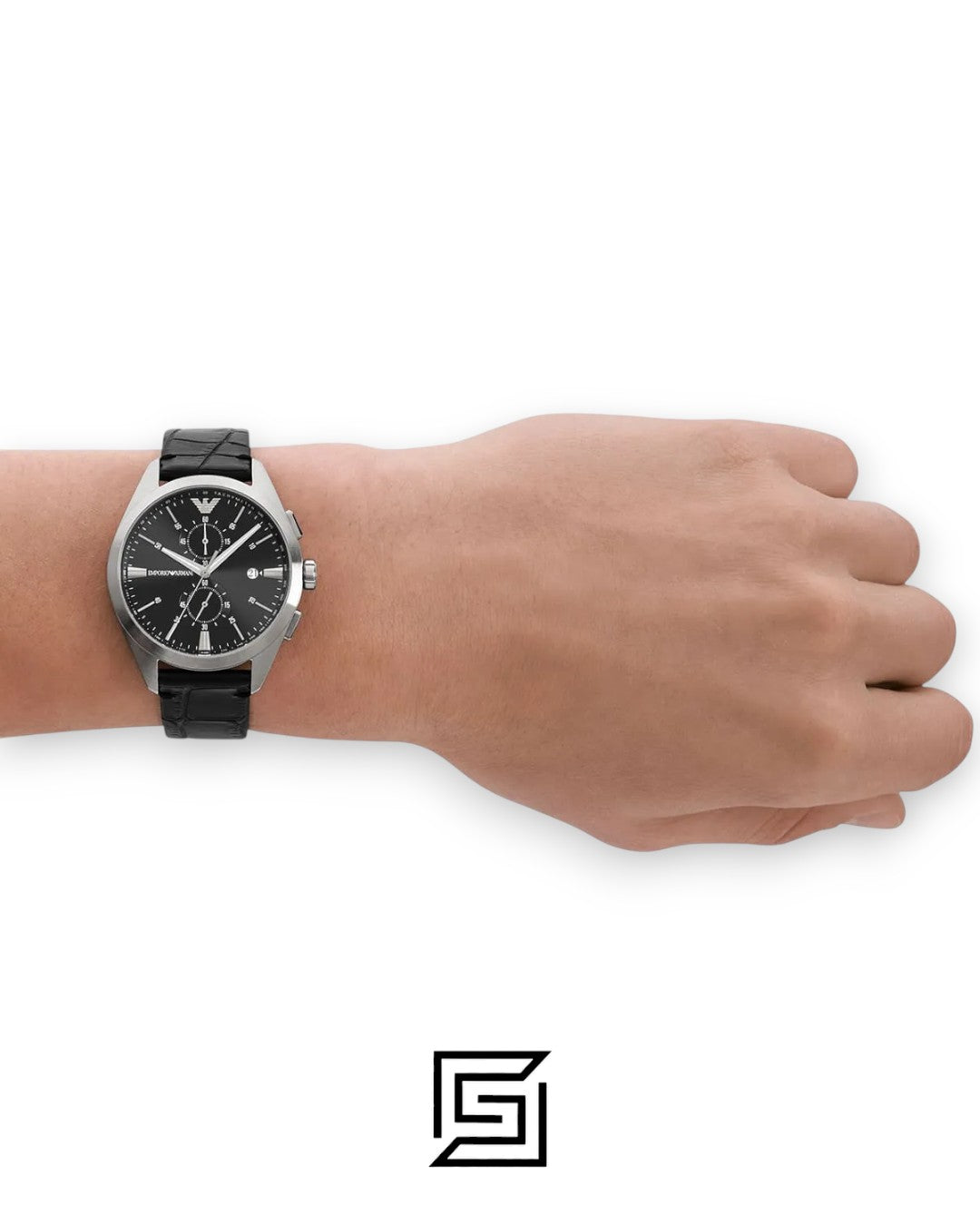 Emporio Armani AR11542 Black Dial Men's Chronograph Watch