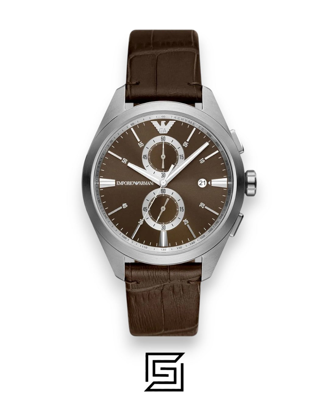 Emporio Armani AR11482 Brown Dial Chronograph Watch