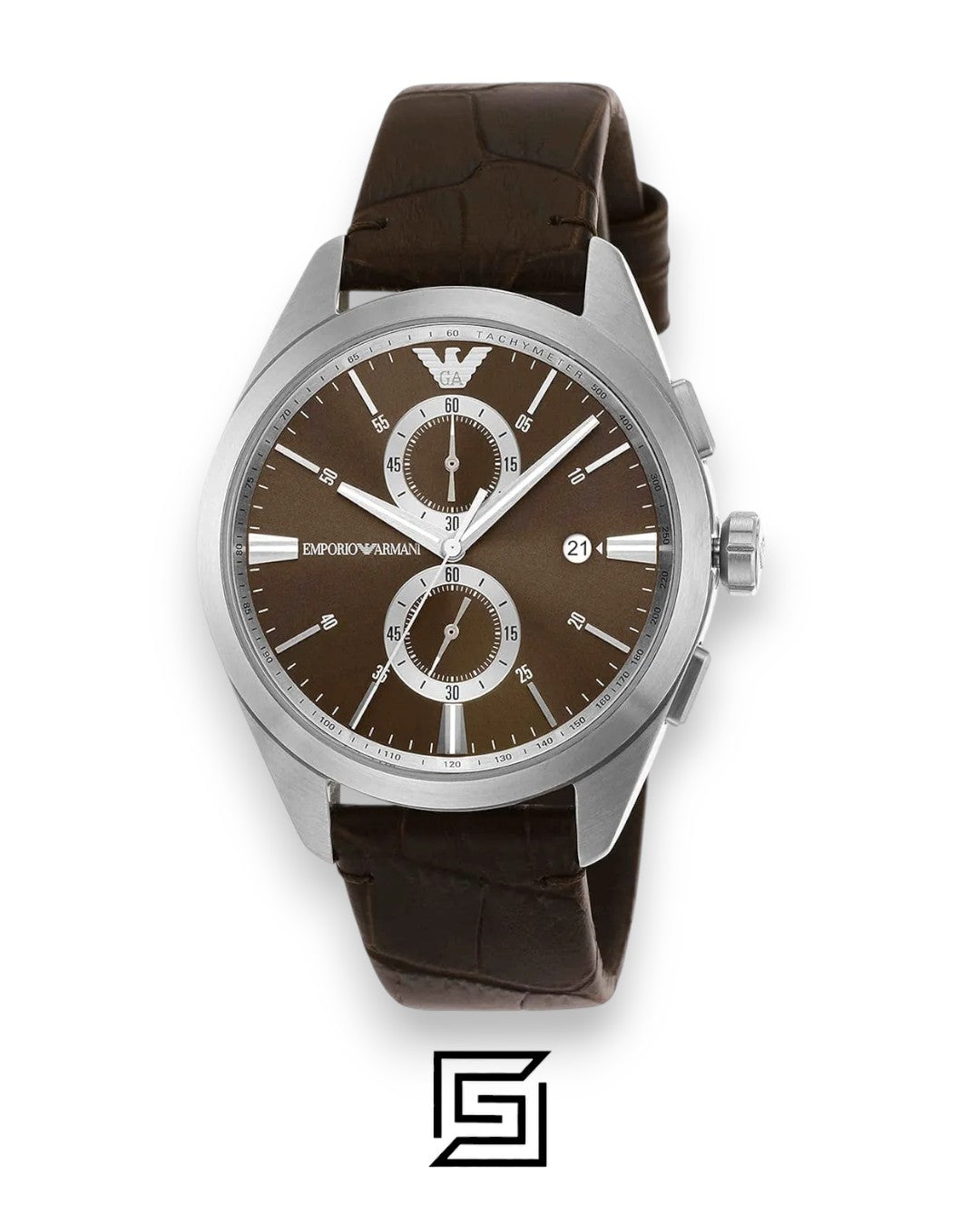 Emporio Armani AR11482 Brown Dial Chronograph Watch