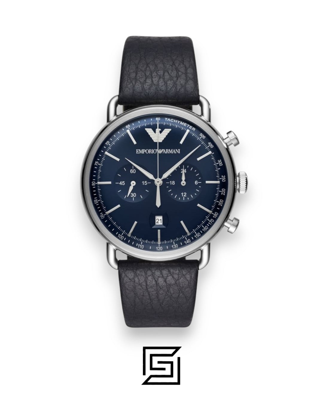 Emporio Armani AR11105 Blue Dial Men's Chronograph Watch