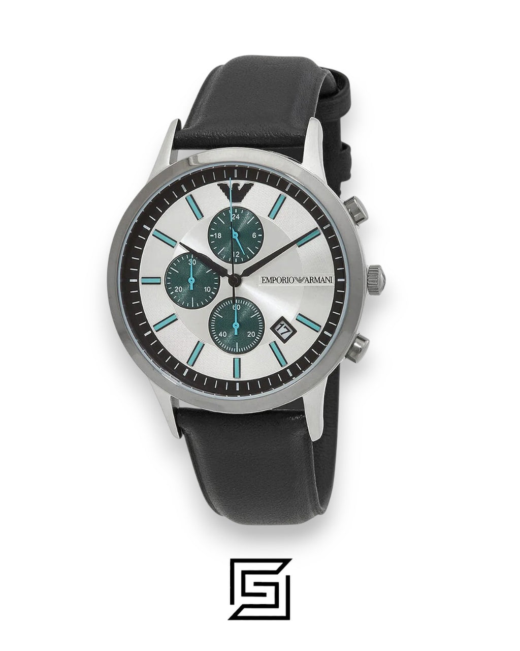 Armani AR11473 Men's Silver Dial Watch