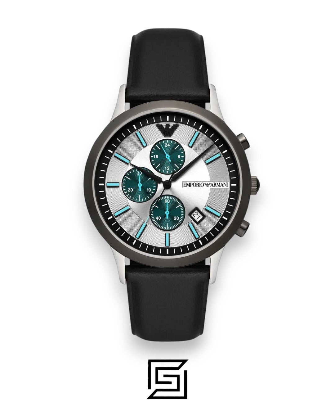 Armani AR11473 Men's Silver Dial Watch