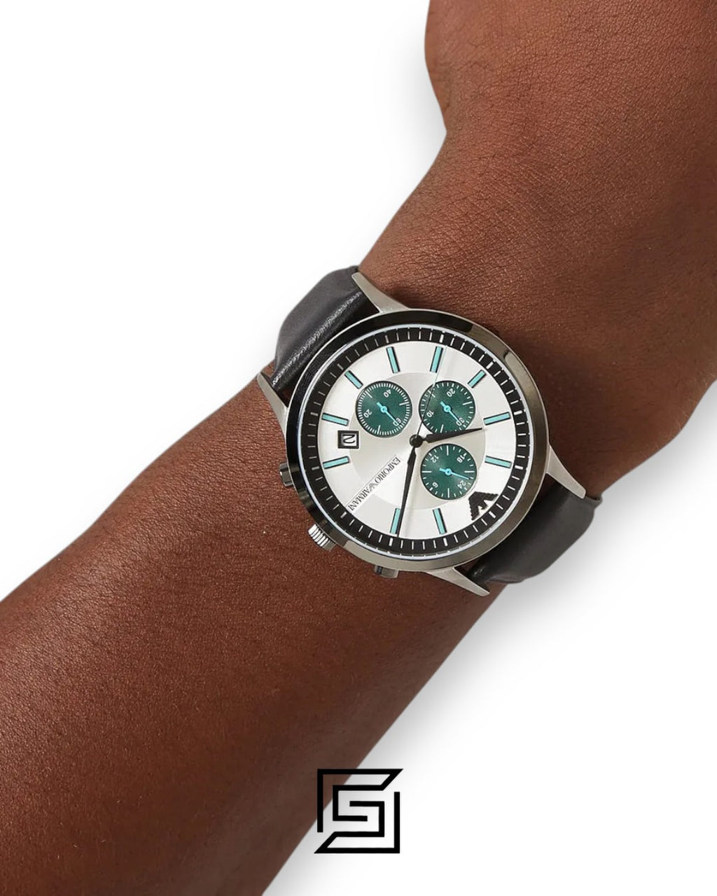Armani AR11473 Men's Silver Dial Watch