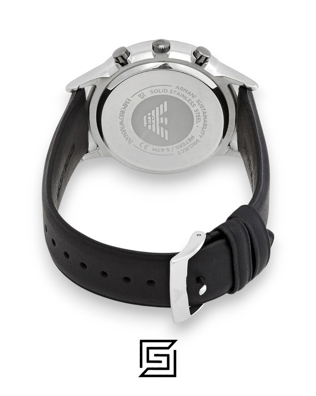 Armani AR11473 Men's Silver Dial Watch