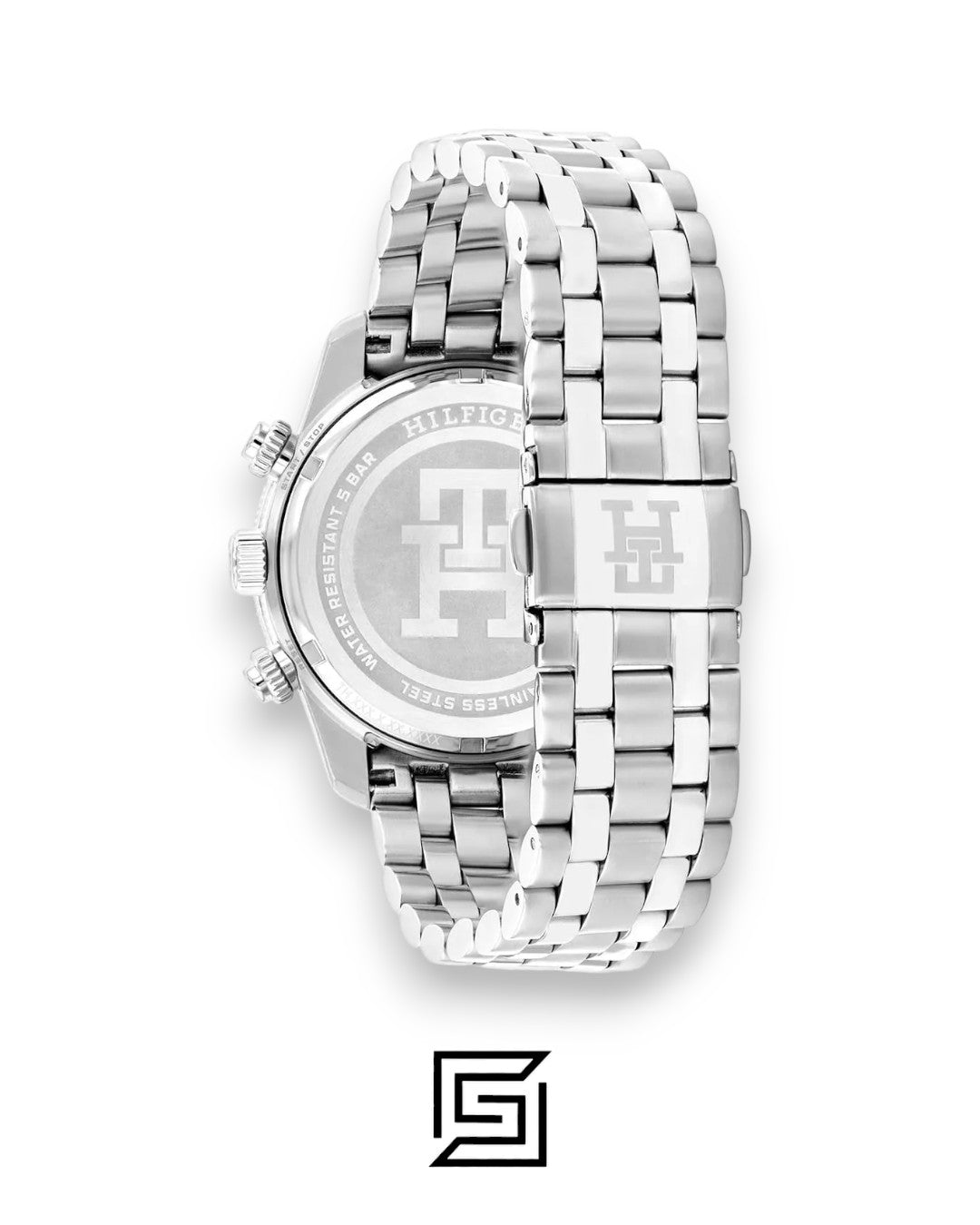 Tommy Hilfiger 1792186 Men's Chronograph Gray Dial Stainless Steel Watch
