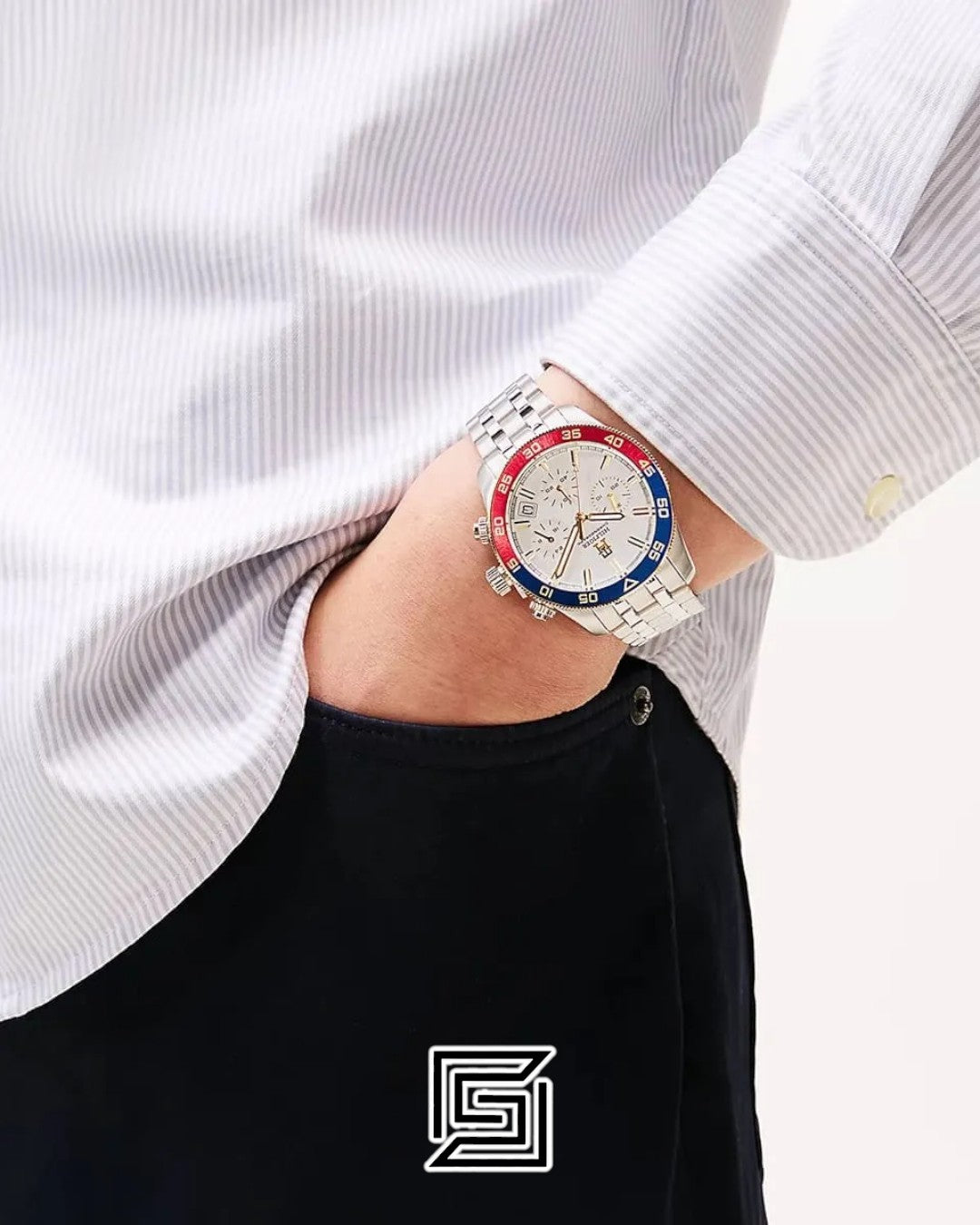Tommy Hilfiger 1792184 White Dial Men's Watch