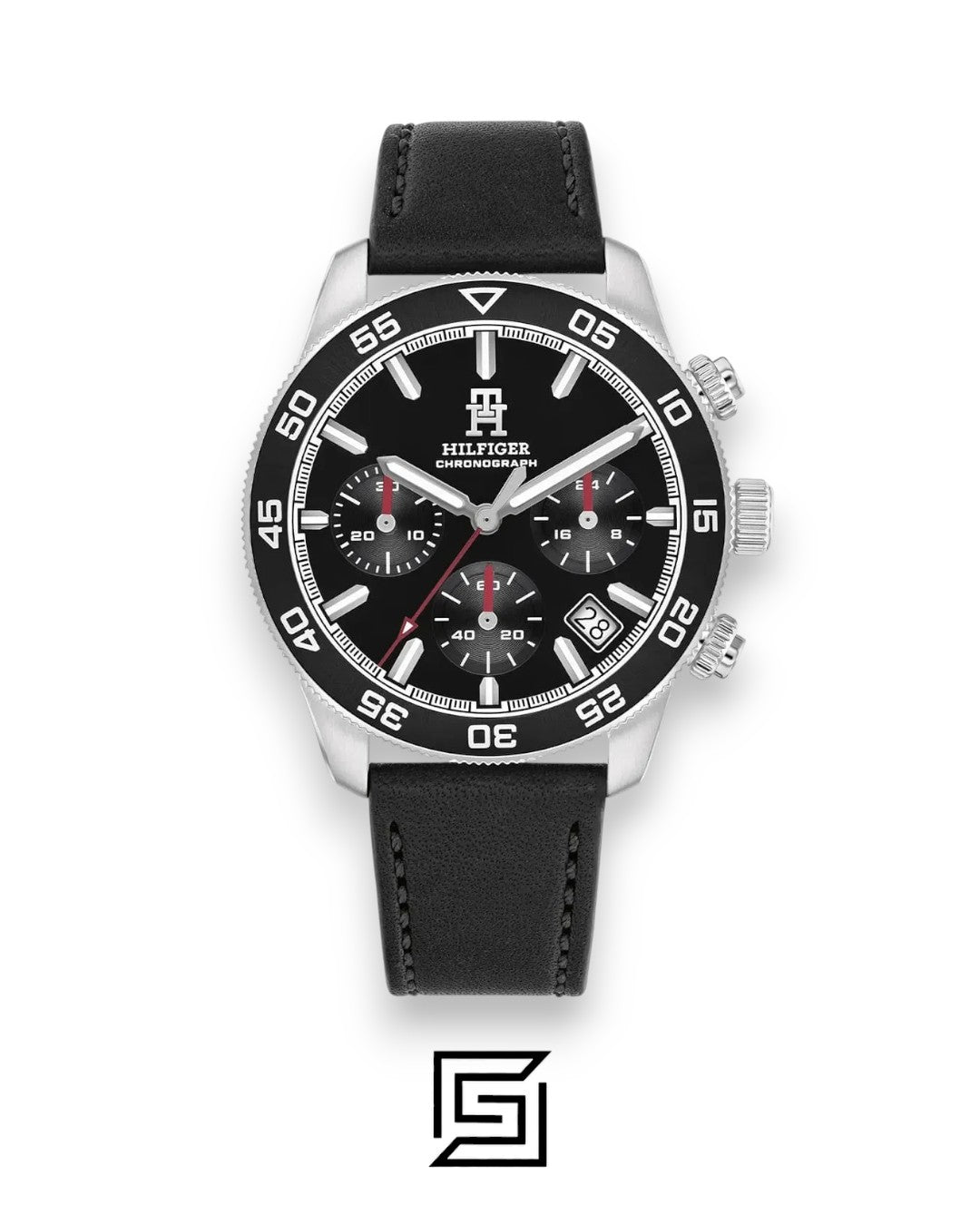 Tommy Hilfiger 1792162 Black Dial Chronograph Watch