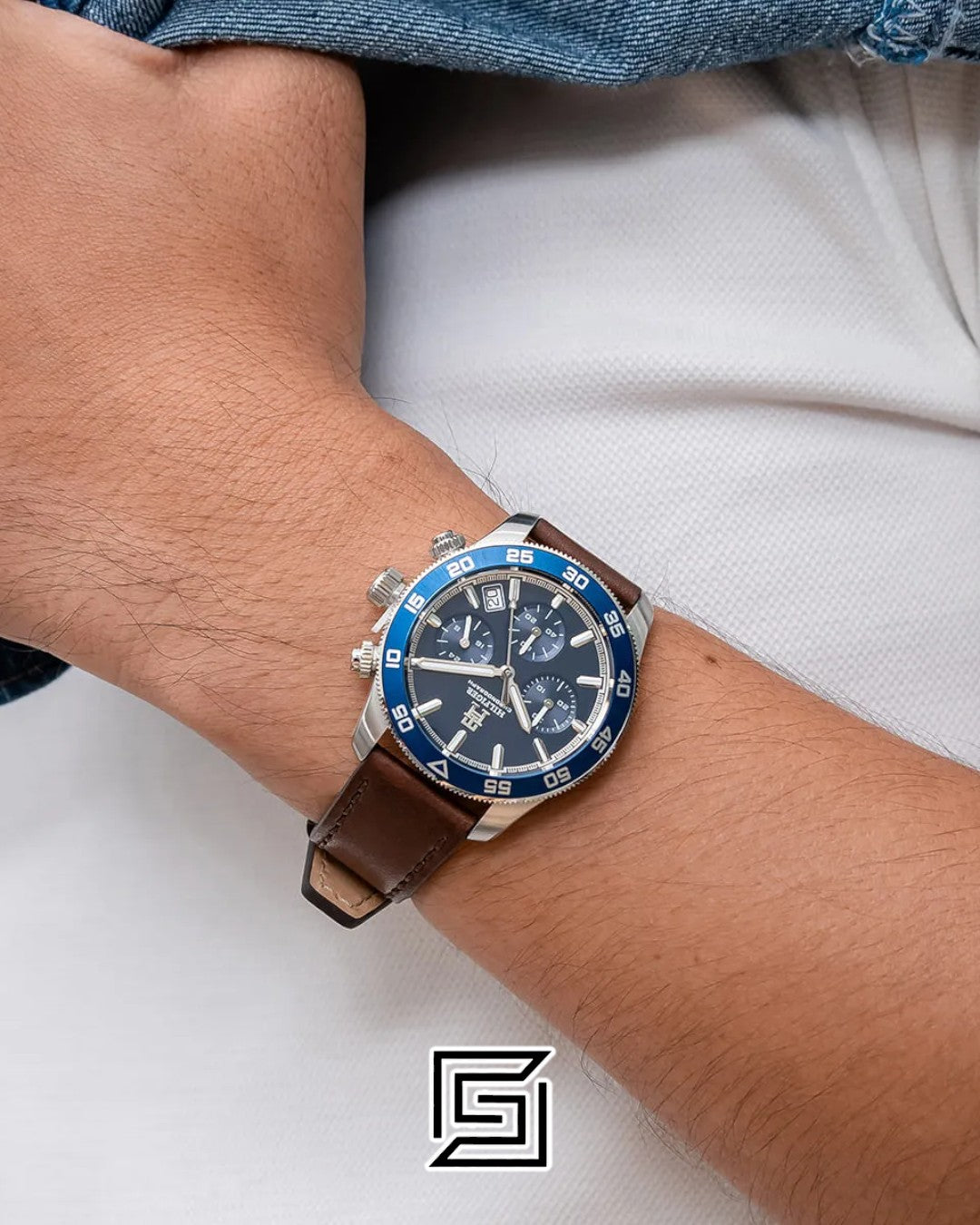 Tommy Hilfiger 1792163 Chronograph Blue Dial Watch