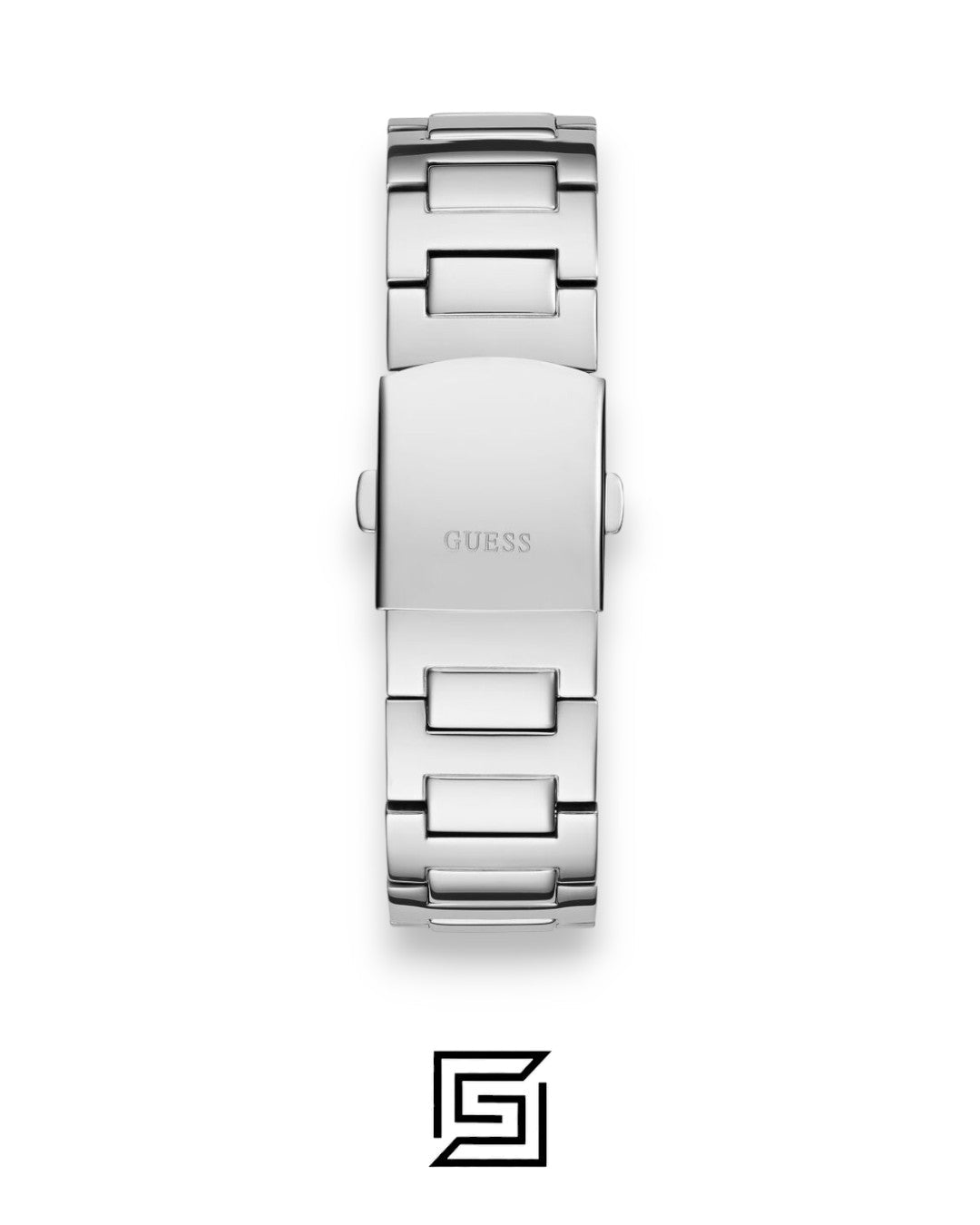 Guess GW0662G1 Men's Stainless Steel 44mm Black Dial Watch