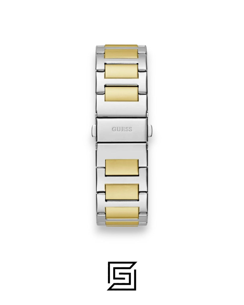 Guess GW0631G1 Green Dial Two-Tone Watch