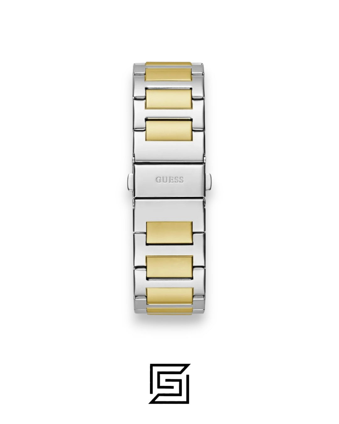Guess GW0631G1 Green Dial Two-Tone Watch