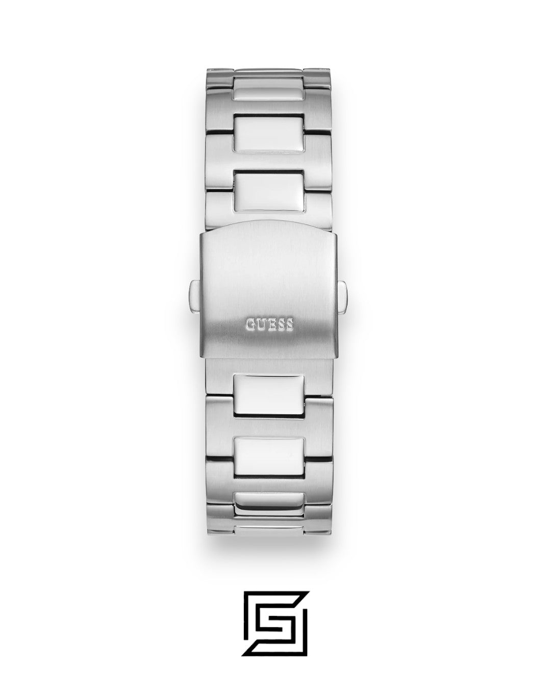 Guess GW0426G1 Men's Stainless Steel Black Dial Watch