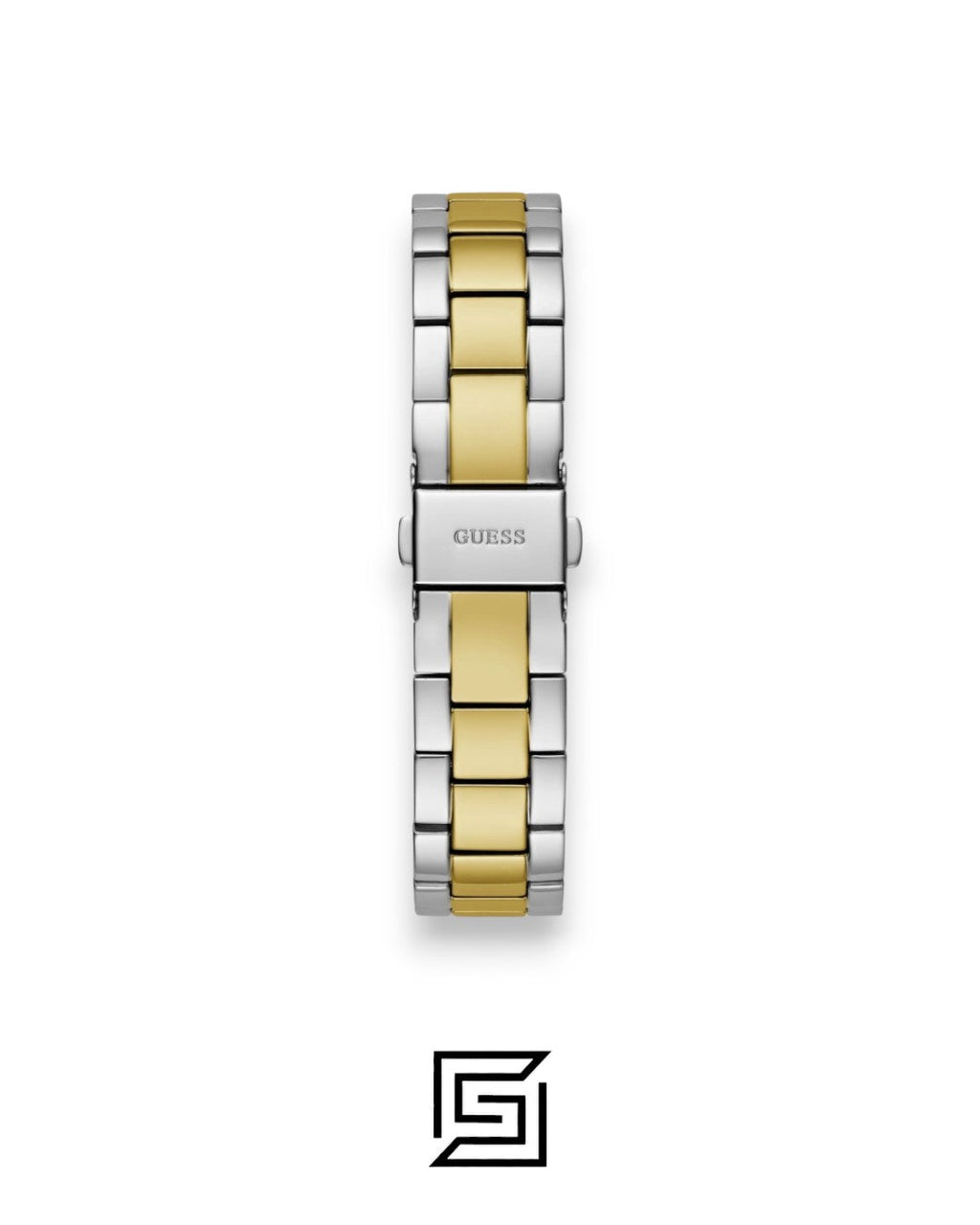 Guess GW0723L1 Two-Tone Gold and Silver Case 40mm Green Dial Women's Watch