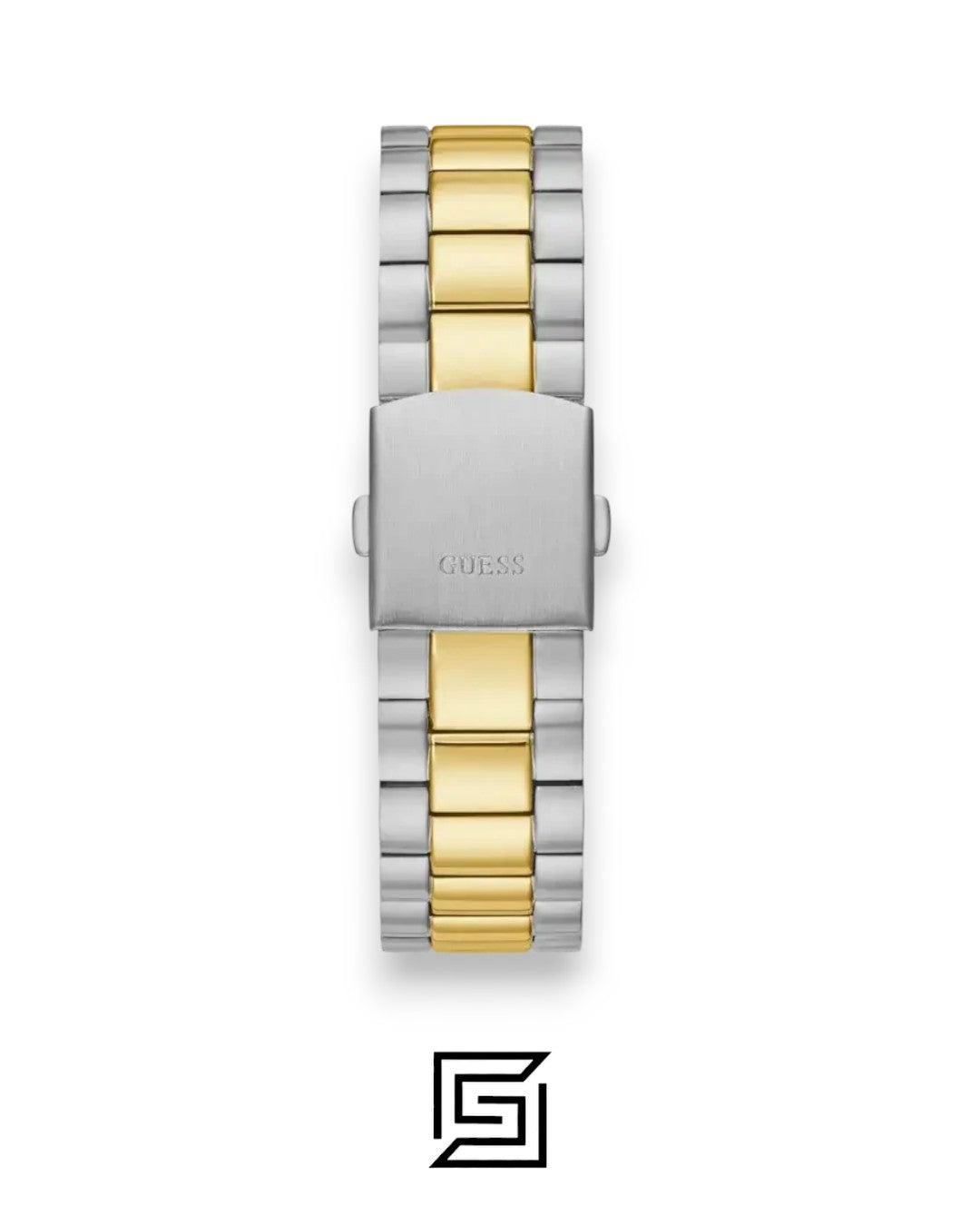 Guess GW0265G5 Two-Tone Black Dial Watch