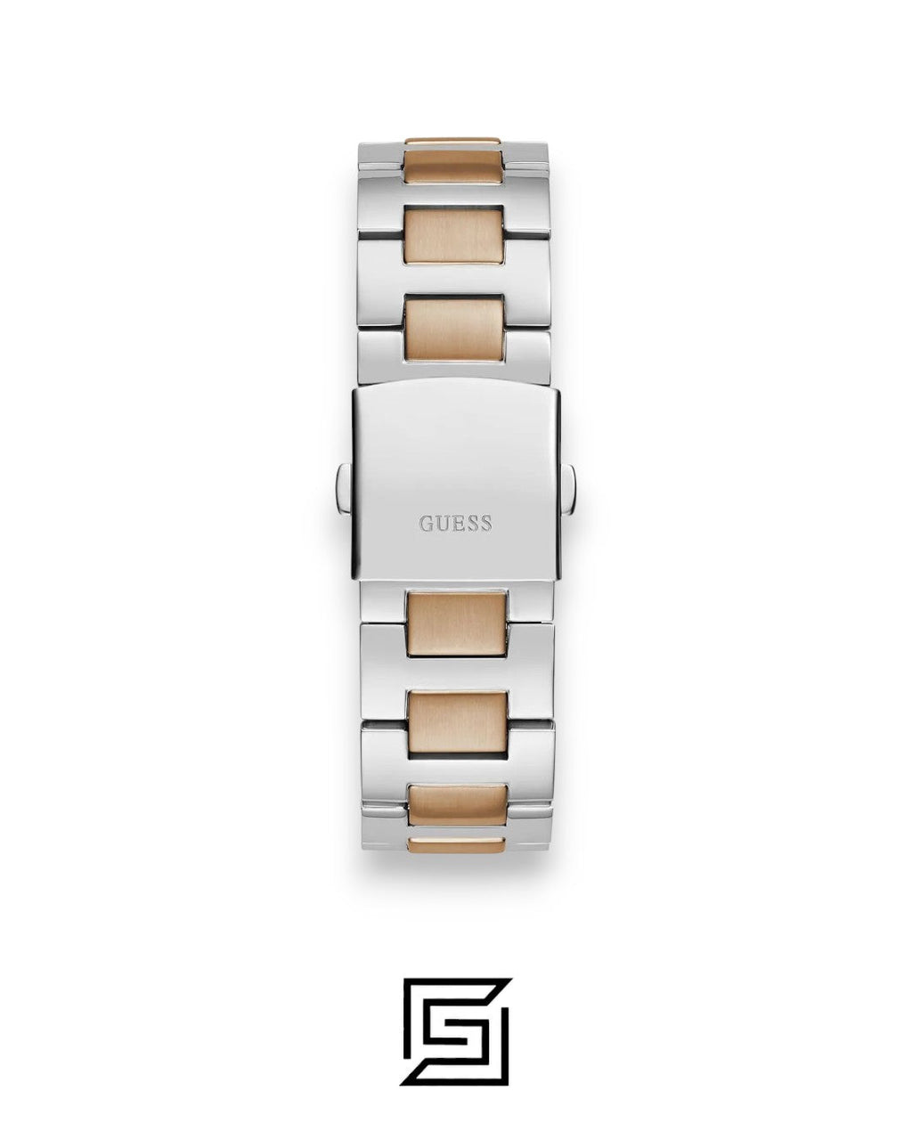 Guess GW0703G4 Men's Chronograph Two-Tone Stainless Steel Watch with Grey Dial