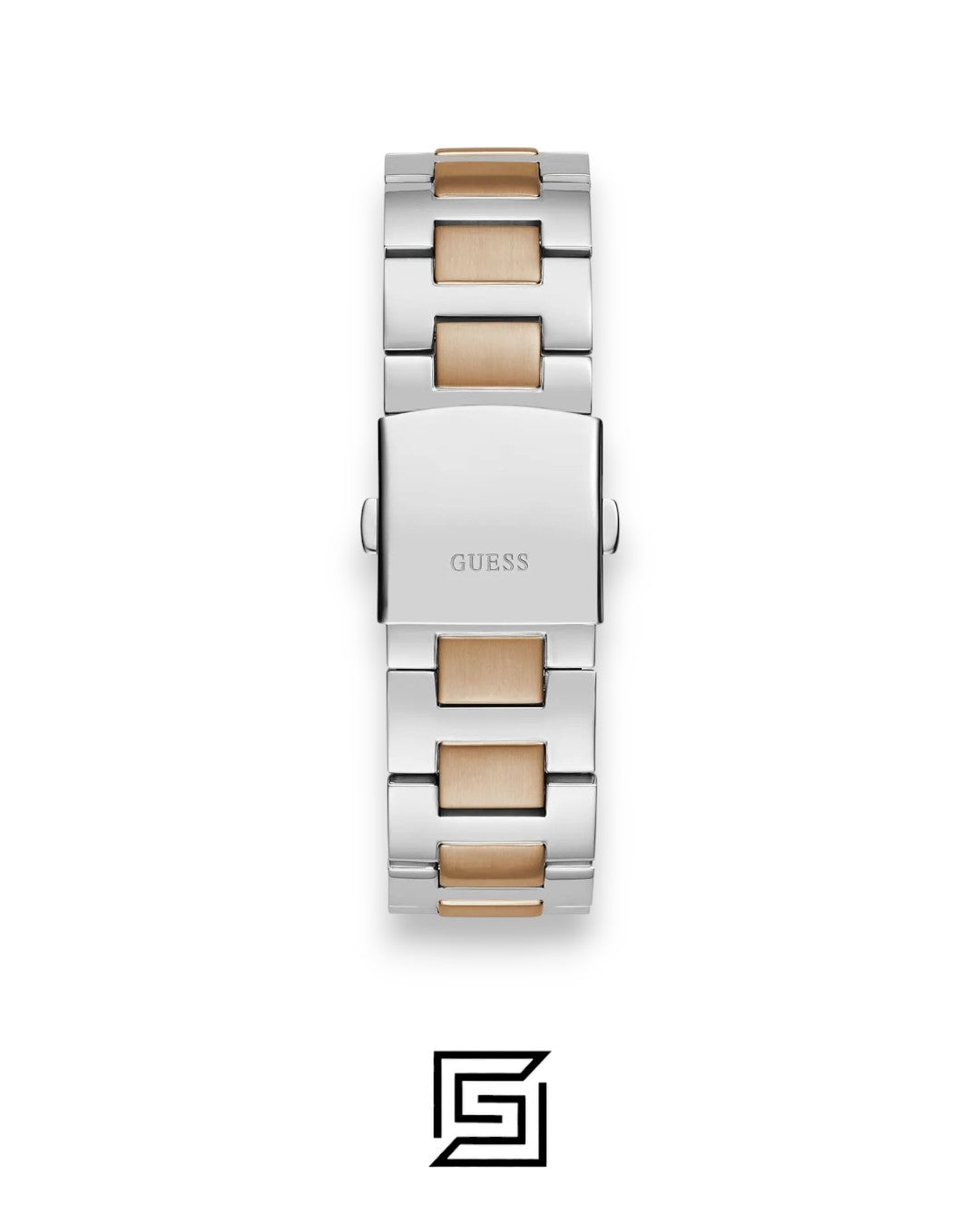 Guess GW0703G4 Men's Chronograph Two-Tone Stainless Steel Watch with Grey Dial