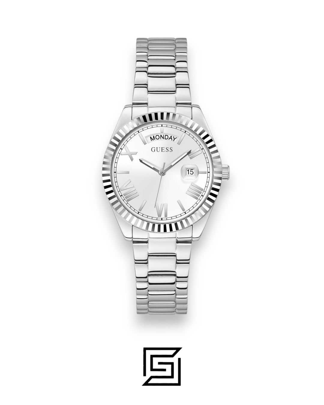 Guess GW0308L1 Silver Dial Watch