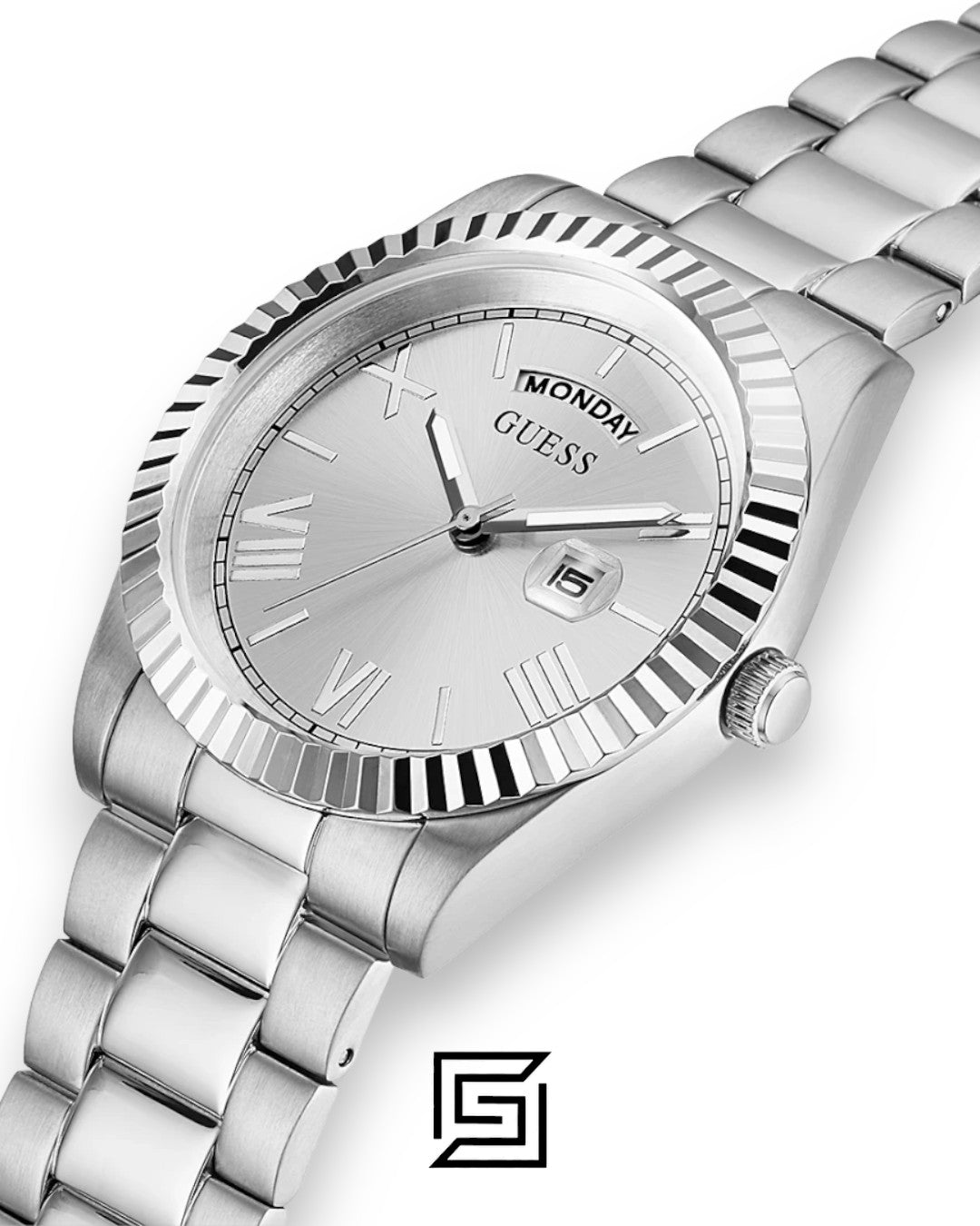 Guess GW0265G6 Men's Silver Dial Watch