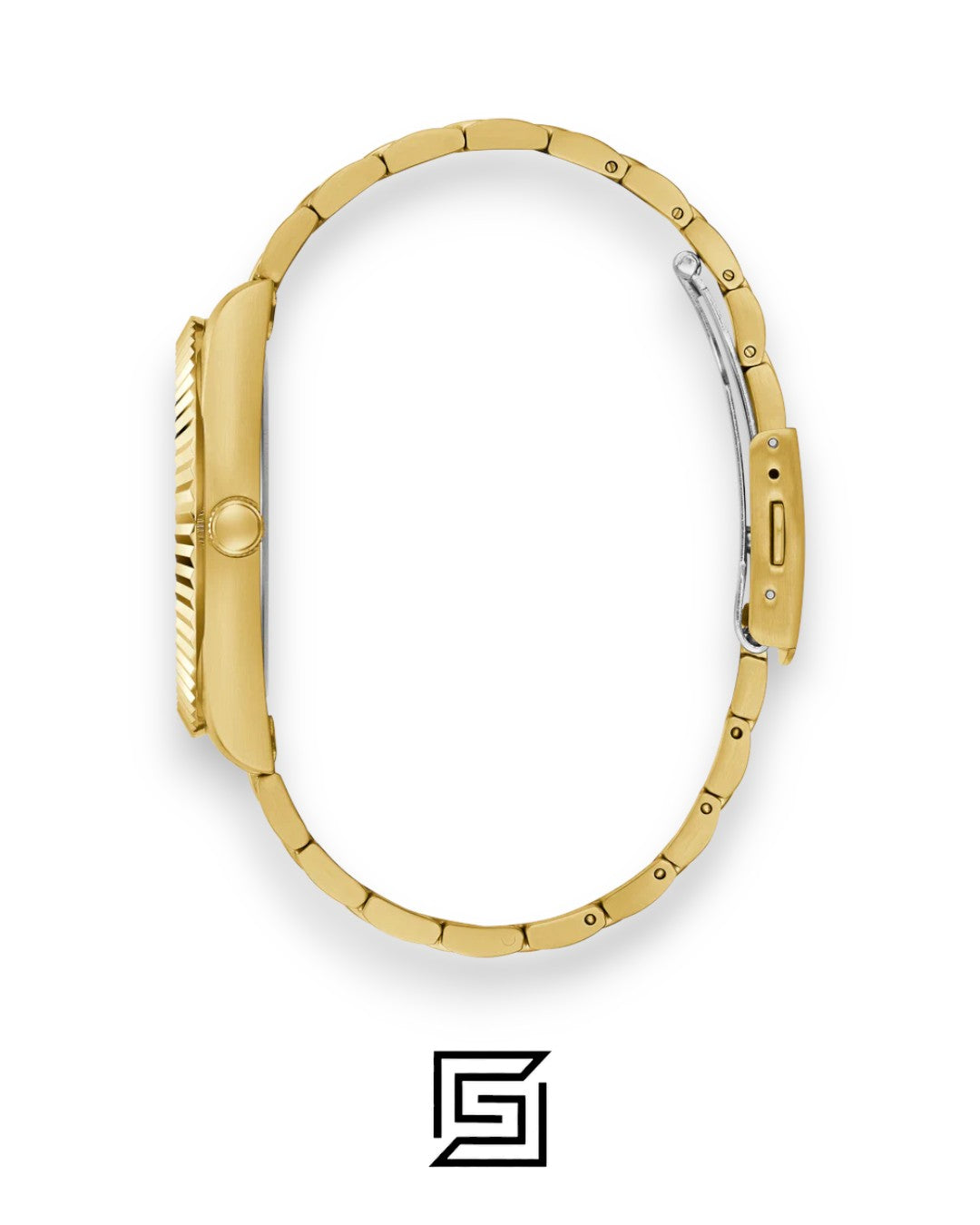 Guess GW0265G3 Gold Case Black Dial Watch