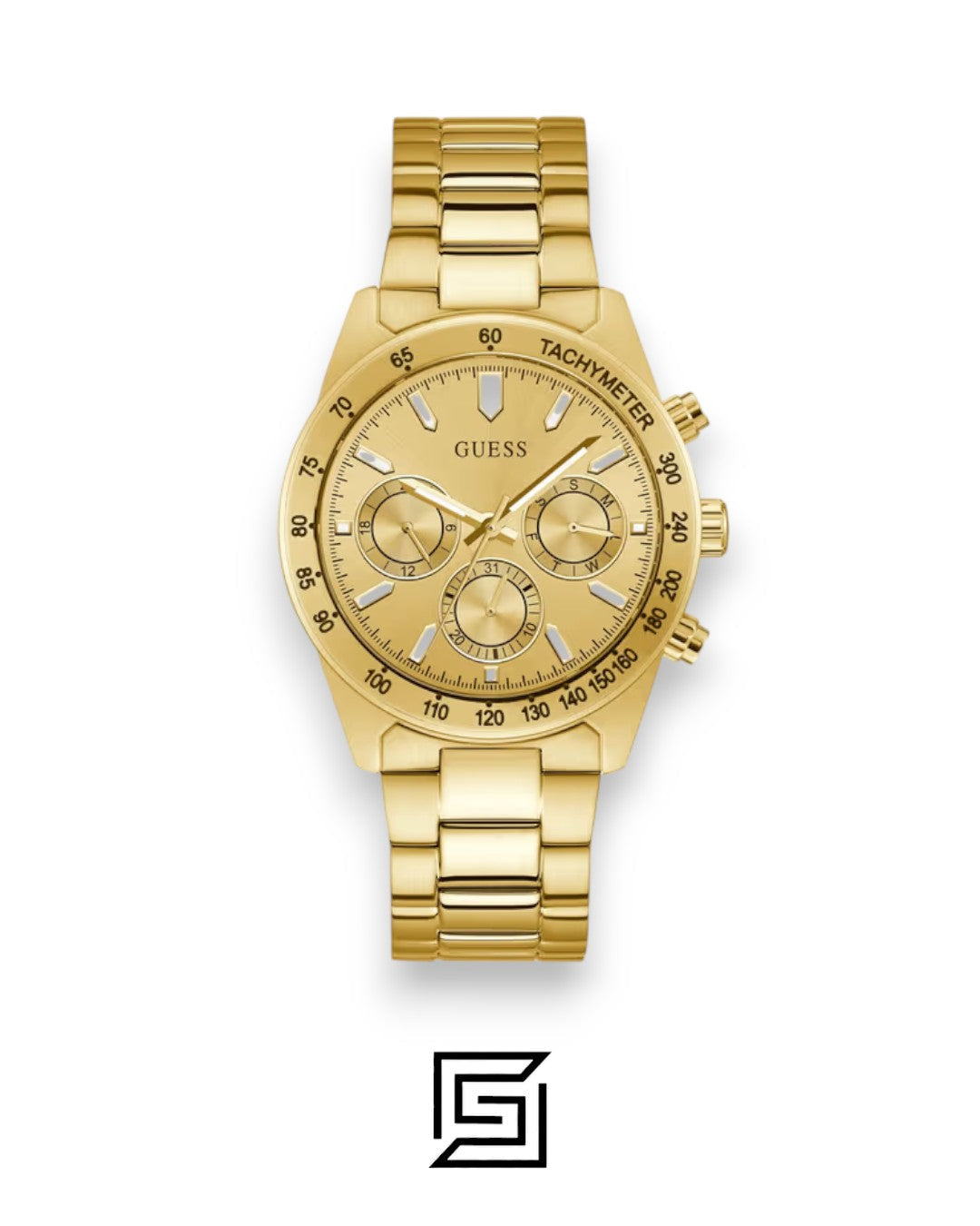 Guess GW0329G3 Chronograph Gold Dial Watch