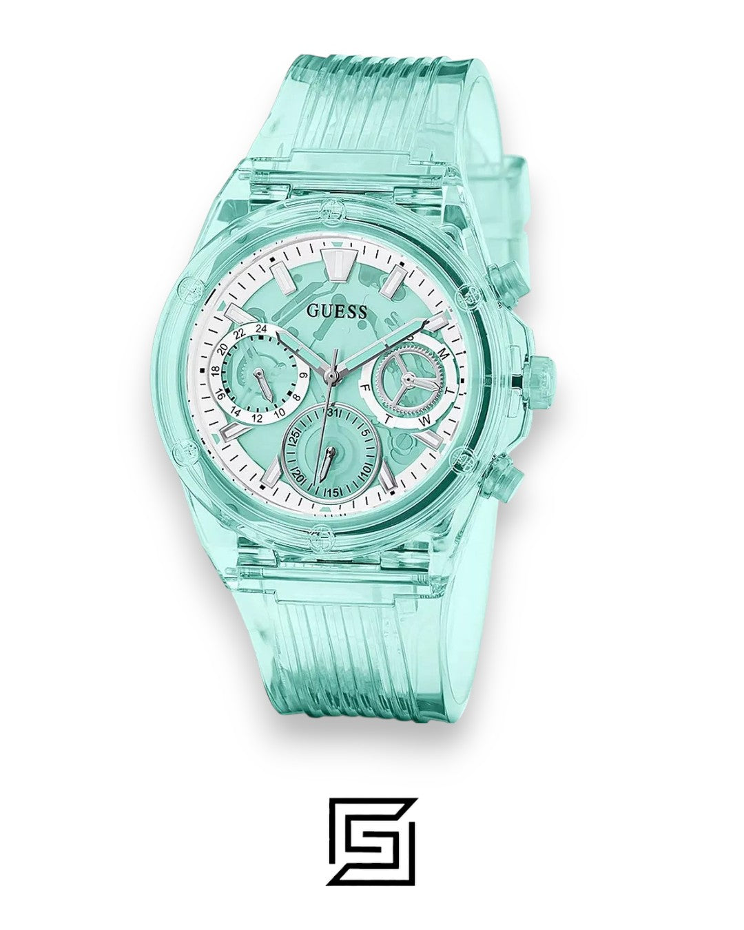 Guess GW0438L1 Aqua Dial Watch