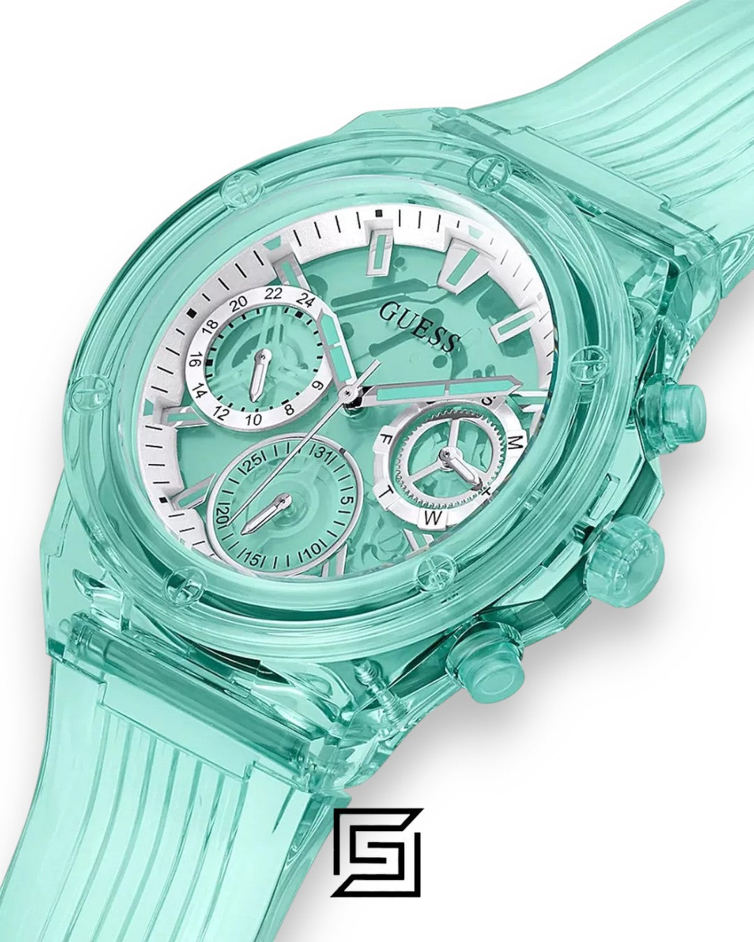Guess GW0438L1 Aqua Dial Watch