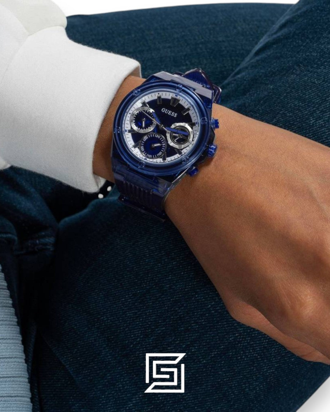 Guess GW0438L3 Blue Dial Watch