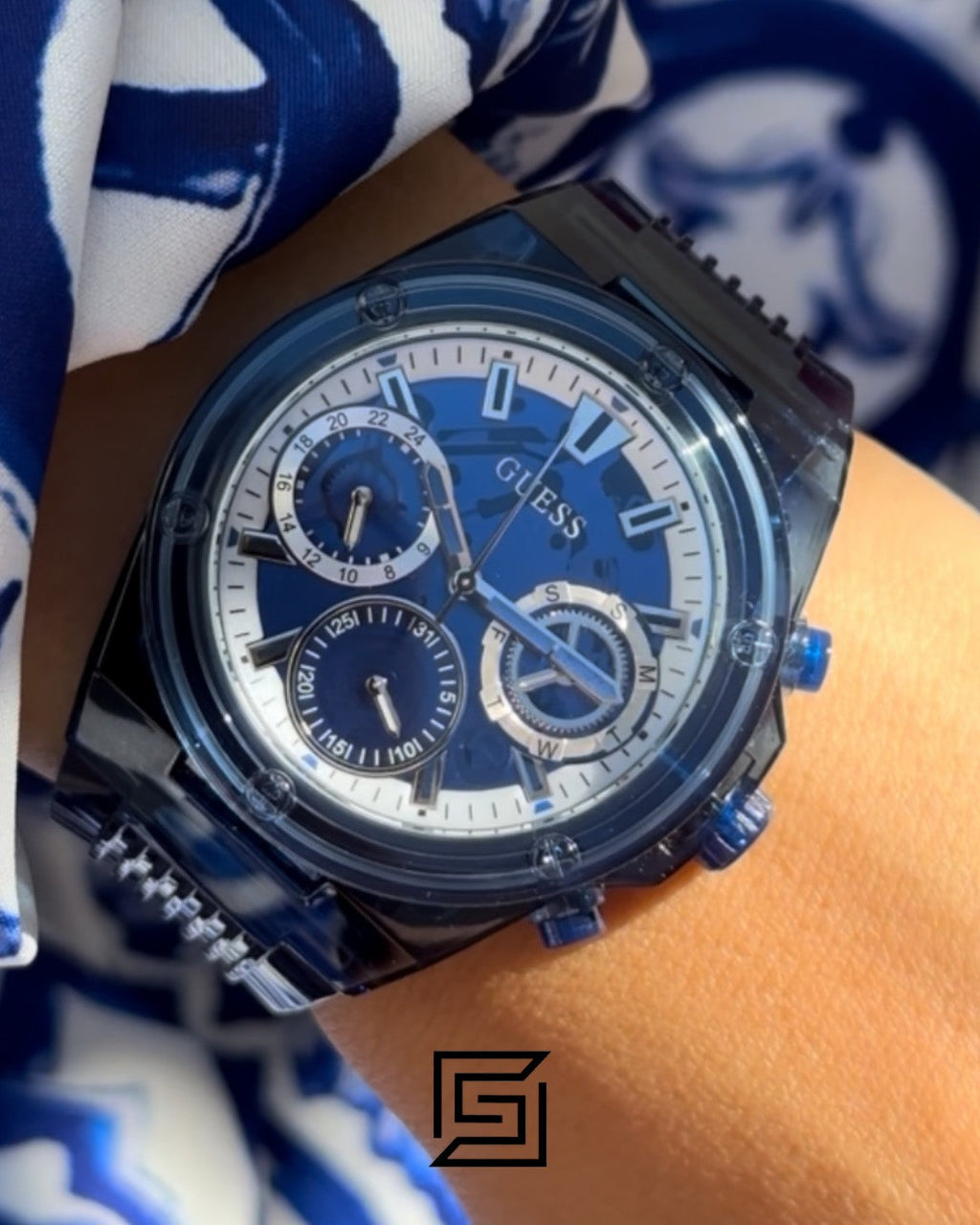 Guess GW0438L3 Blue Dial Watch