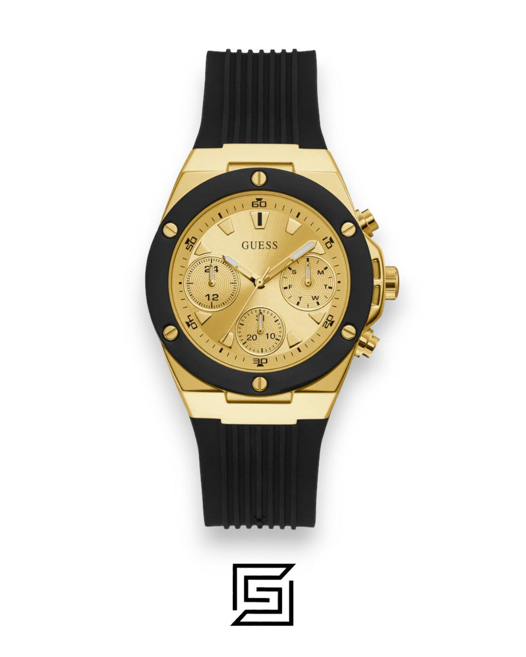 ساعة يد Guess GW0030L2 مينا ذهبي