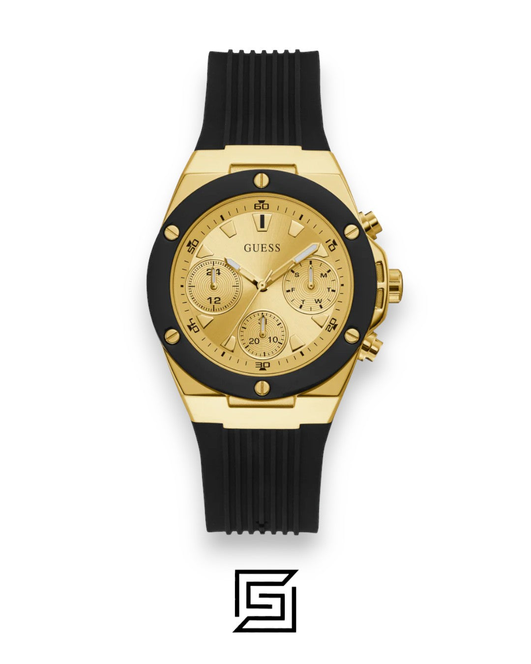 Guess GW0030L2 Gold Dial Watch