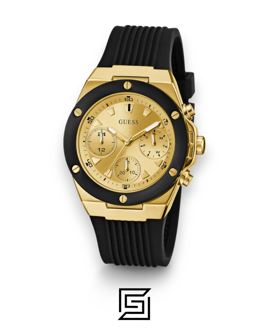 Guess GW0030L2 Gold Dial Watch