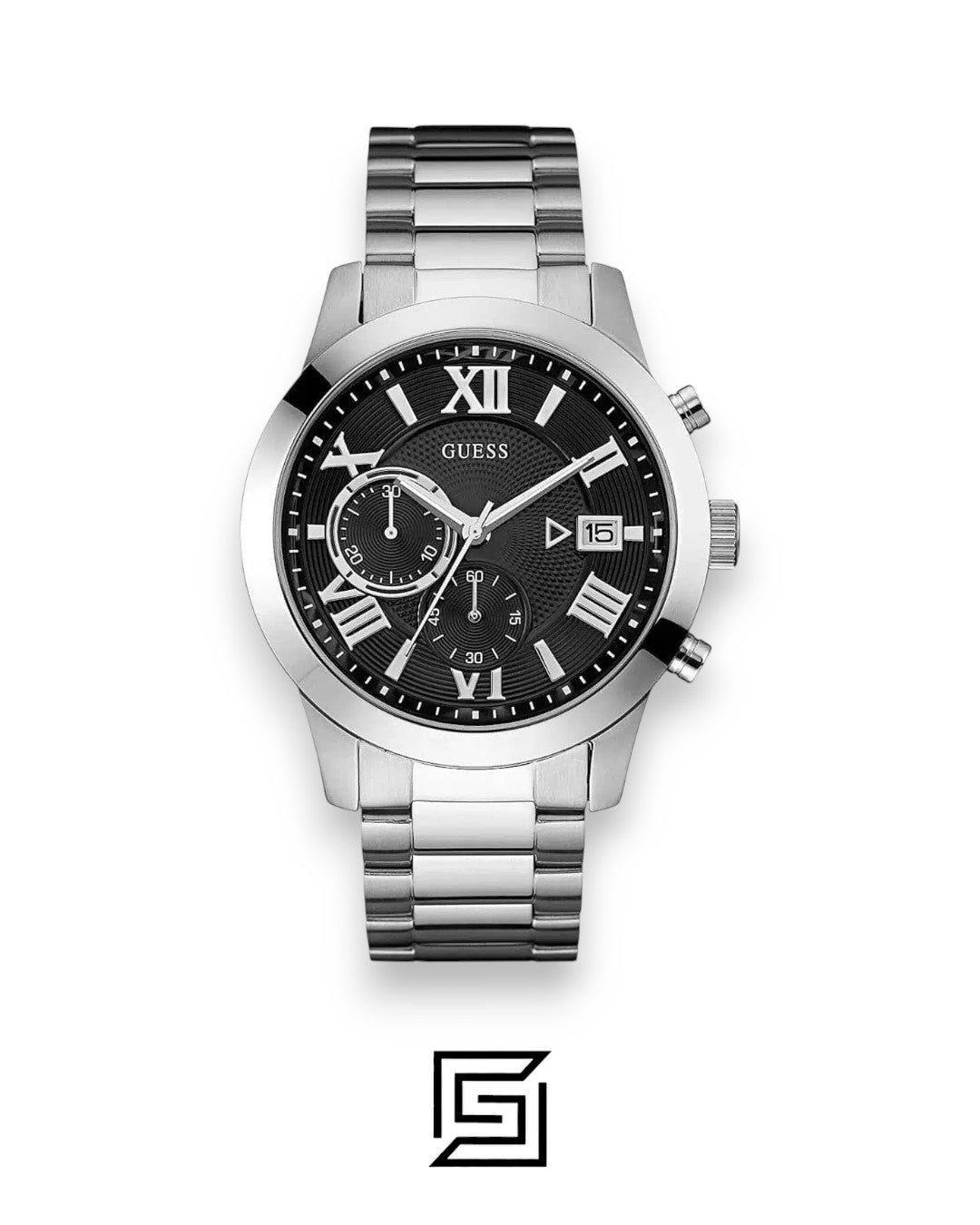 Guess W0668G3 Chronograph Black Dial Men's Watch