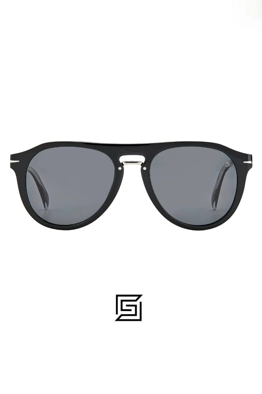 David Beckham eyeglasses DB 7032/G/CS - Black Palladium - Grey