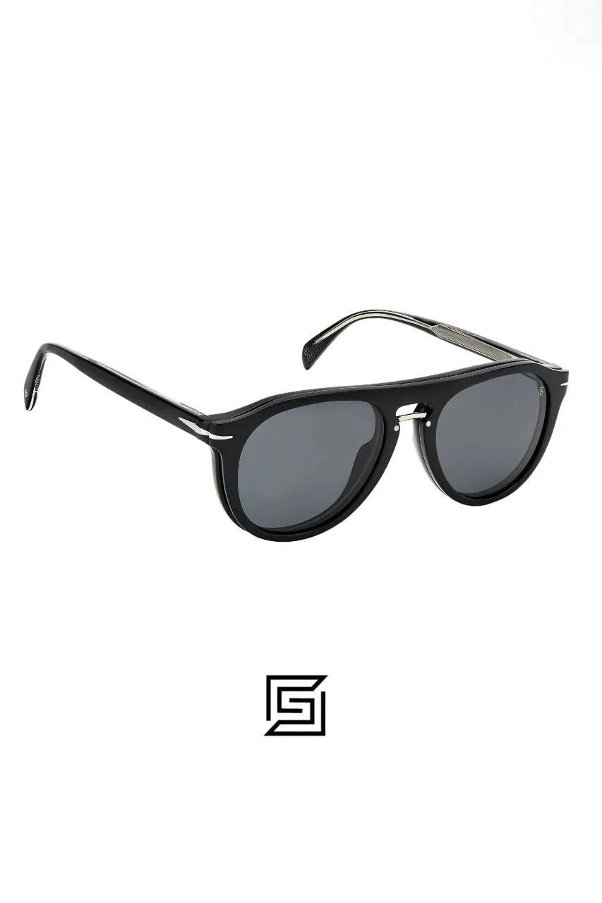 David Beckham eyeglasses DB 7032/G/CS - Black Palladium - Grey