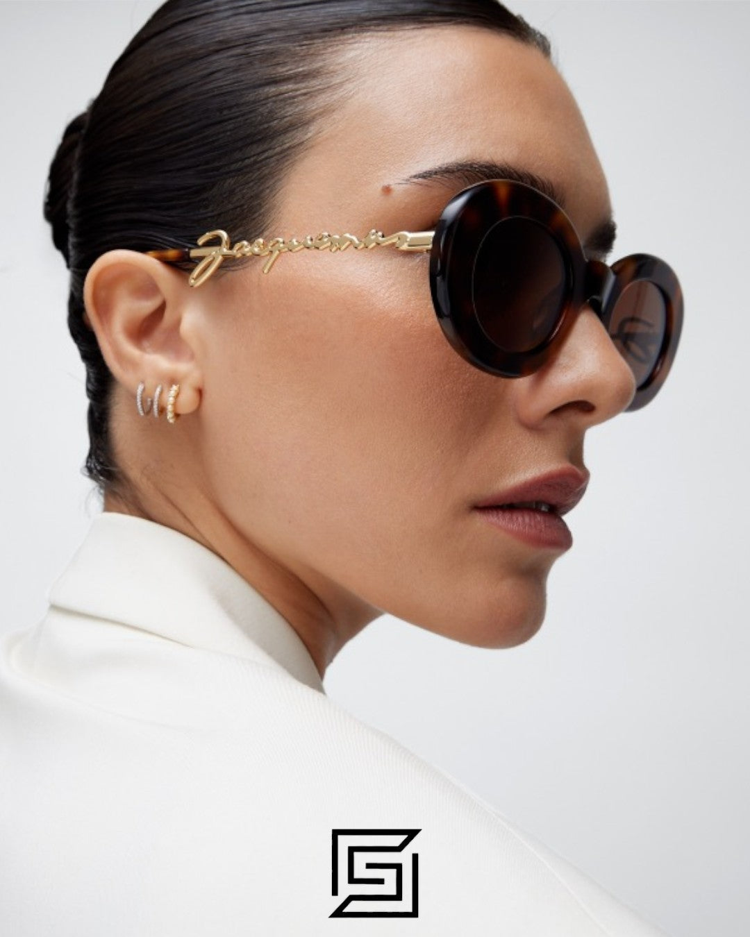 JACQUEMUS 235AC Brown Lenses Tiger Brown Frame