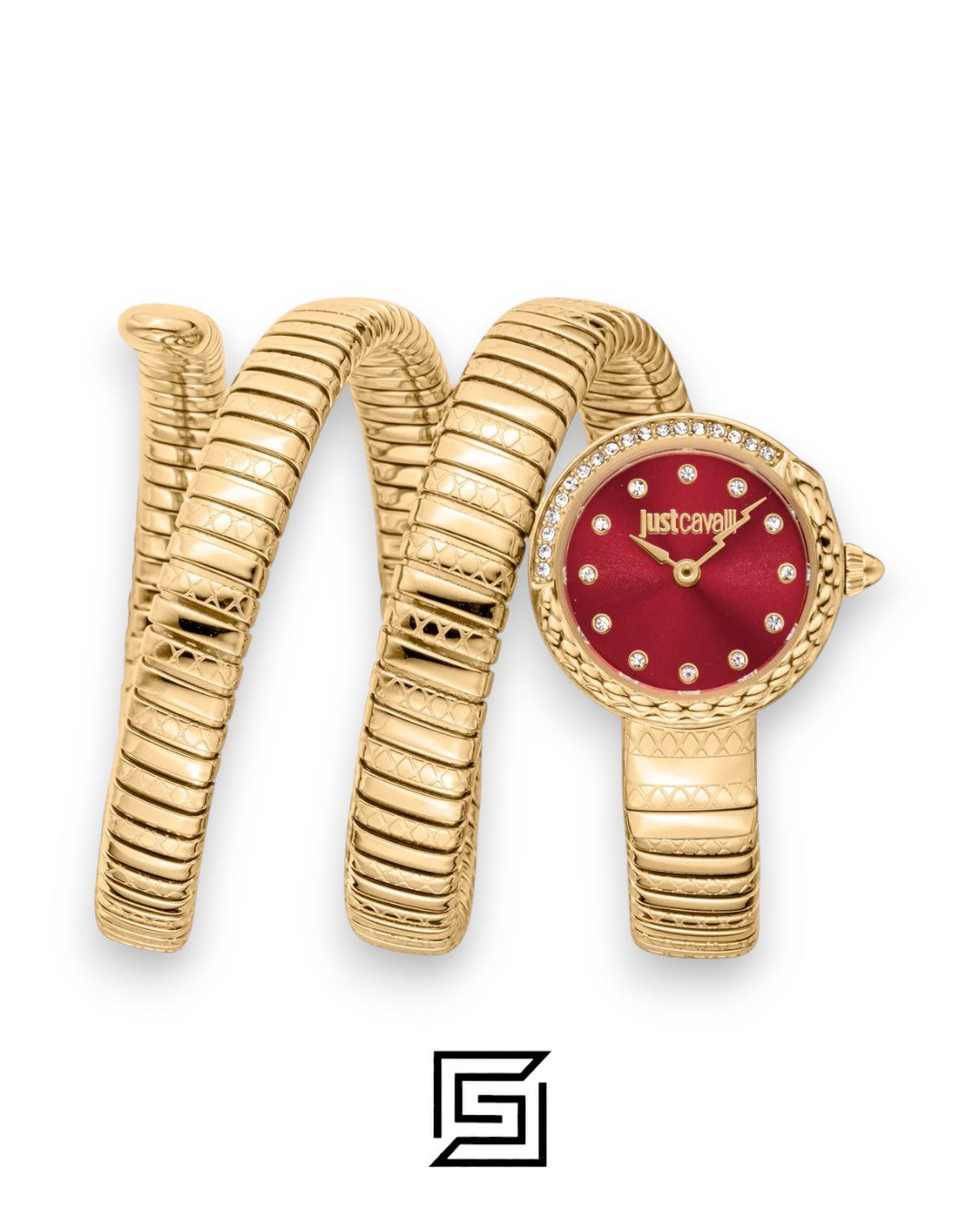 Just Cavalli JC1L302M0035 Women's Red Dial Watch