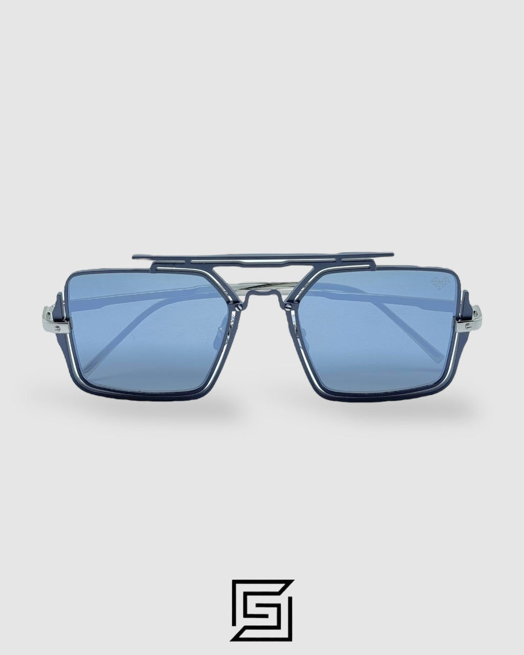Vysen  The Marcus - MA7 Grey Frame Silver Mirror Lenses