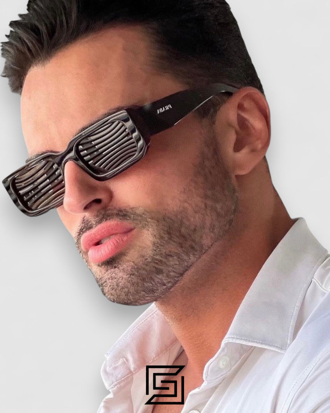 Prada SPR 06Y Black Lenses Black Frame